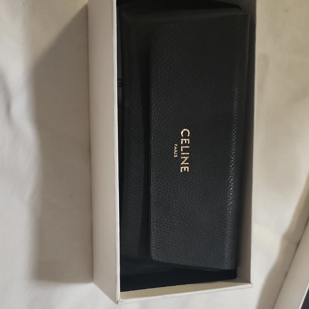CELINE *AUTHENTIC  Flat Top Square Sunglasses - Picture 10 of 11
